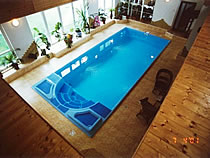 Sklolaminátový bazén AM n21