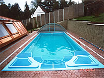 Sklolaminátový bazén AM n22