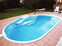 Sklolaminátový bazén AM n30